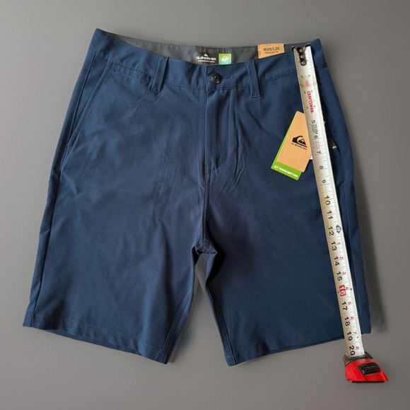 NWT Quicksilver Amphibian Hybrid Walk Shorts Stretch Navy Blue Men's Size 29 - Picture 7 of 7